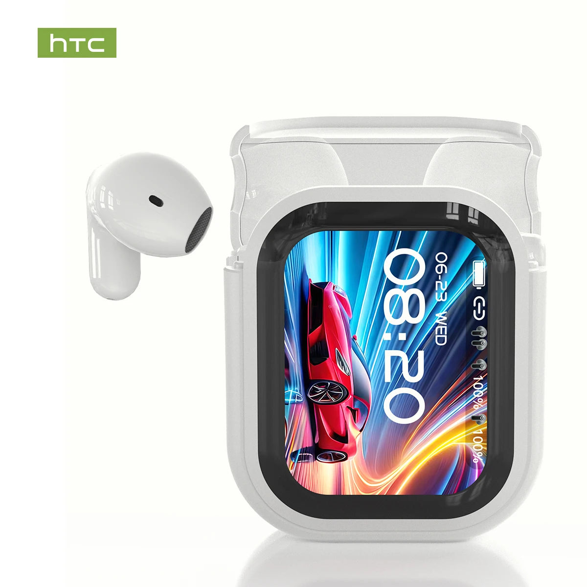 HTC NE20 Bluetooth 6.0 Translation Earphones – Waterproof, Long Battery Life, Smart Wireless Headphones
